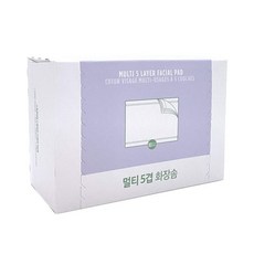더페이스샵 데일리 멀티 5겹 화장솜 80PCS, 80개, 1매입