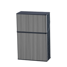 防潮抗壓香煙盒 塑膠菸盒 防水防壓大容量煙收納盒 防撞便攜, 黑拉絲, 1個