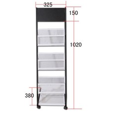 可開發票 定制 雜誌架 落地立式 書報刊紙架 廣告宣傳單張展示架 鐵質收納架子 資料架, 黑色631