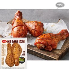 하림-허브 스모크닭다리 130g, 4개