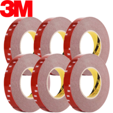 3M VHB 양면테이프 20mm x 11M 자동차용 쓰리엠 초강력 폼양면테이프, 6개