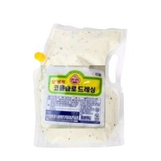 오뚜기 코울슬로드레싱, 3kg, 3개