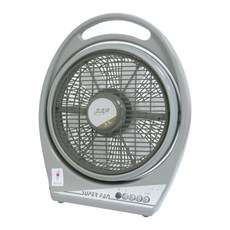 友情牌 10吋 手提箱扇 KB-1081, 詳見包裝, 灰色