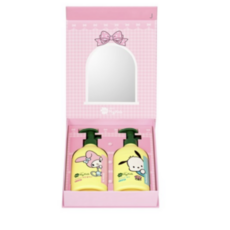 그린핑거 산리오 유아용 마이키즈 하우스 로션 플러스 320ml + 워시 320ml 세트, 1세트