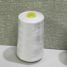25000米402高速縫紉線 500克大卷平車面線鎖邊線, 1個, 500g 整卷線的重量,40s 2本白30卷超大500克, 本白