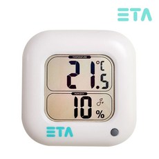 ETA 고급 대화면 디지털 온습도계, 1개, 1개
