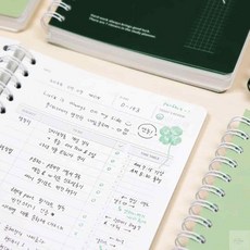 온지니엘 스터디플래너 6MONTH 공부계획표, 딥그린