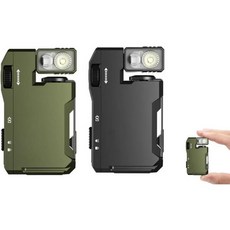 G5 EDC 라이트 400루멘 프리오머 손전등 루벤 포켓 사이즈 LED 마그네틱 충전식 미니 180° 회전 및 듀얼 라이트블랙, 2Pcs/Mix, 1개