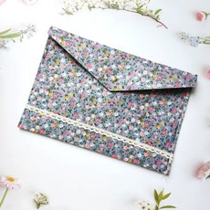 빈티지 A4 서류 파일 블루ehw1+6JmY