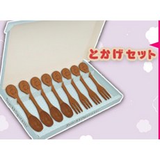San-X 角落生物 木製餐具組 日本限定 湯匙 叉子 貓咪, 1個, 蜥蜴套裝