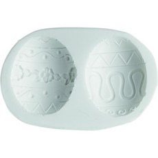 실리코마트 실리콘 몰드 슈가플렉스 에그 화이트, 1개
