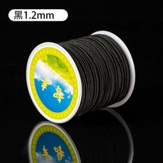 탄성 합장주 50M 소원성취 밴딩 팔찌 구슬 스님 염주줄 고무줄 끈