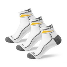 2+1 컴프로 남자 발목 쿠션 일반 스포츠 양말 선물용 종이케이스 3족세트, CSM-024 3족, 1개