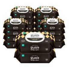 모나리자 내추럴 플러스 물티슈 캡형, 1g, 100매입, 20개