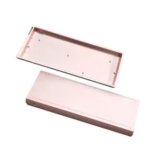 게임 액세서리를 위한 652F 알루미늄 공예 기계식 키보드 쉘 공간 절약, Pink