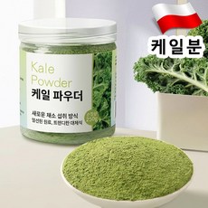 폴란드산 유기농 곱슬케일분말 100%, 1개, 1kg