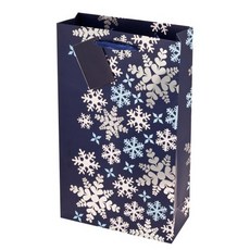 레블페이퍼 투 보틀 백 와인케이스, Snowflake, 1개