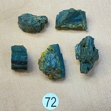 晶星 天然綠碧璽原礦 電氣石 天然水晶, 1個, 72/ 22.2g