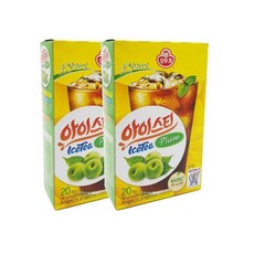 오뚜기 아이스티 매실맛(20T) 280g 2개, 4세트