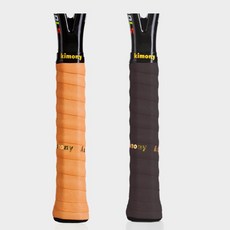 키모니 테니스 배드민턴 오버그립 오리지널 가죽그립 라켓 테이프 KGL165, 블랙