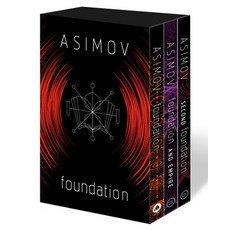 (영문도서) Foundation 3-Book Boxed Set: Foundation Foundation and Empire Second Foundation Paperback, Del Rey Books, English, 9780593499573