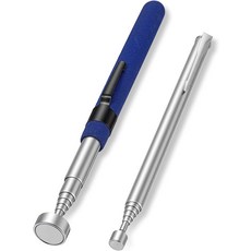 Ginxi 2개 텔레스코핑 마그네틱 픽업 도구 펜 클립이 있는 확장 가능한 텔레스코픽 디자인 정비용 자동차 공구 남성용 자석 스틱8LB+2LB