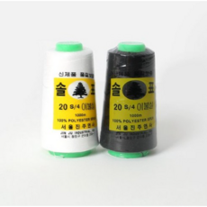 솔표 이불 실 20s/4합, 화이트, 1개