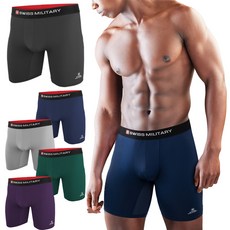 스위스밀리터리 스포츠 메쉬패널 롱드로즈 5장 6장세트 빅사이즈 남자팬티