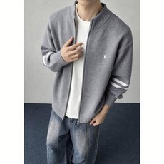 毛衣外套男男生大尺碼情侶運動防風休閒外套夾克外套開衫外套保暖外套刷毛秋冬天毛呢厚磅重磅男女款百搭寬鬆禦寒外穿毛線衣仿羊毛衣