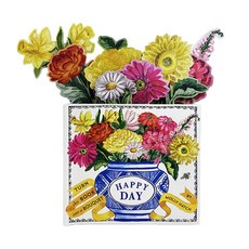 꽃책 팝업북 집들이 압화꽃공책만들기 꽃바구니만들기 화분 Happy 사전예약 부케