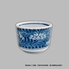 知久道具屋 唐草花紋清酒壺組 附酒杯 溫酒杯 燒酒杯 瓷器, 1個, 唐草菊酒杯