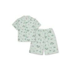 [백화점 정품] 탑텐 키즈 MKF5UI3814 공용) 카카오 레이온 5부 파자마 셋업