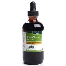 gaia HERBS 紅三葉草萃取液, 1瓶, 120ml