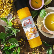 유자 듬뿍! 갈아만든 유자청, 1개, 600g