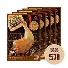 마니커 참나무 훈제닭다리 170g 국내산 닭다리 묶음5개, 5개