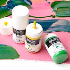 리퀴텍스 전문가용 소프트바디 아크릴 물감 낱색 (59ml) 총100색, 430(349) Trans.Mix.White