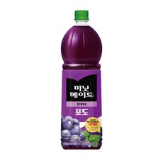 미닛메이드 포도주스, 1.5L, 3개