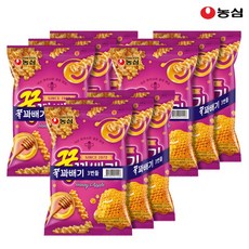 농심 꿀꽈배기 70g, 9개