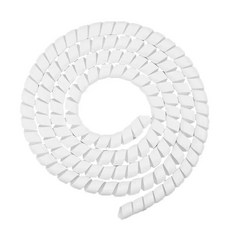 내마모성 노화 방지 브레이크 와이어 보호 장치 다색 옵션 스쿠터용 숨겨진 가드, 색상: 2. WHITE, 1개