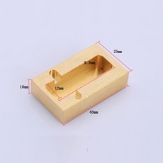 가죽 DIY용 프리미엄 엣지 트리트먼트 도구 롤러 오일 페인팅 박스(황동 2개 포함), 01 As Shown