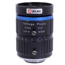 ZLKC 10MP 렌즈 FA F1.4 대구경 1인치 C 마운트 카메라 100mm 고정 초점 머신 비전, 01 C 입, 01   Mainland, 06 16mm HM1614MPC