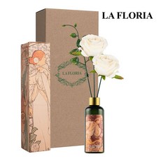 라플로리아 꽃 디퓨저, 1개, 200ml, S6.다시한번힘내요향/B13.장미-L12/화이트