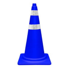 동광세이프티 칼라콘, 2개, DK-522 청색