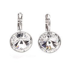 데일리 오스트리아정품스톤 원터치 귀걸이-크리oto9+2GiL