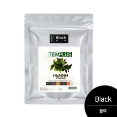 템플러스 천연 헤나 파우더 염색약100g 블랙, 1