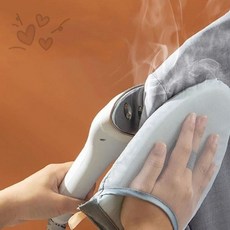 핸디 스팀 다리미 휴대용 미니 의류 관리기 다림질 패드 장갑 여행용 출장 원룸, 상세페이지 참조