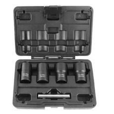 타이어 너트 분해 세트 대형트럭 스패너 증강 휠 툴, 17-22mm 5종 롱세트, 1개