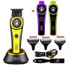 FKS 머리 깎기 트리머 7000 9000 조각 가위 세라믹 DLC 코팅 블레이드 USB, K998 Nobox, 1개