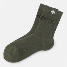 [백화점 정품] 데상트 DESCENTE 양말 JQS SP323USO91-KHK 스포츠베이직 울트라 파일 크루삭스 KHAKI