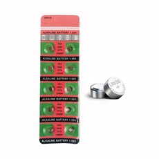 AG4 LR66 LR626 SR626SW 376 377 606 177 리튬건전지, AG4-10알, 1개